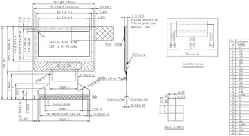 ART OLED 128x64 3V SSD1306 I2C SPI 0,96 дюйма БЕЛЫЙ