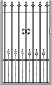 furtka 90cm OLA 1+ PRODUCENT