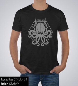 Футболка CTHULHU 1 Lovecraft R'lyeh Tentacles L