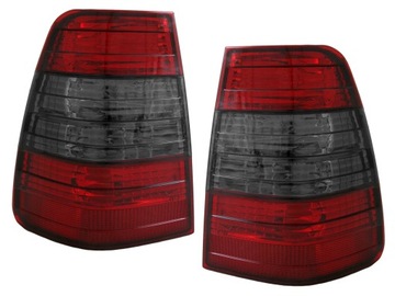 Lampy tył tylne kpl Red Smoke Mercedes 124 Kombi