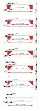 Жалюзи ДЕНЬ и НОЧЬ на заказ в кассете 105x150 DN.