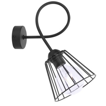 KINKIET Metalowy Lampa Ścienna Loft Dwa Kolory LED