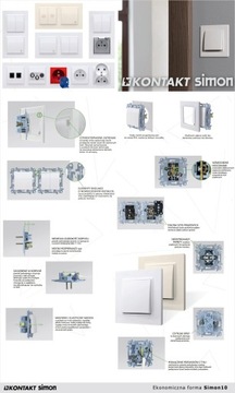 SIMON 10 CGZ2M.01/11 ДВОЙНАЯ РОЗЕТКА С Z/U ШТЫРЬКОМ