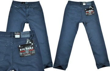 Spodnie męskie jeans Big More 620 szare L32 pas 120 48/42