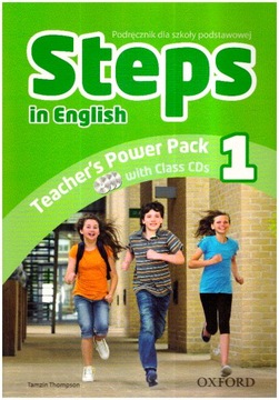 Steps in English 1 Teachers Power Pack+ 3 CD NOWA