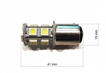 ЛАМПОЧКА 13 LED 5050 SMD BAY15d 1157 P21/5W БЕЛАЯ