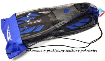 Płetwy AQUA SPEED kaloszowe INOX rozmiar 36/37