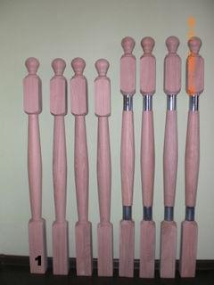 фото ориг. №8, Balusters wooden oak beech gum pine balustrade