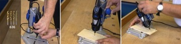 DREMEL СТОЙКА ДЛЯ СВЕРЛ 220 РАБОЧАЯ СТАНЦИЯ – (220)