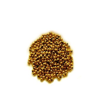 Perełki dekoracyjne 3mm 530szt/7gR ZŁOTE
