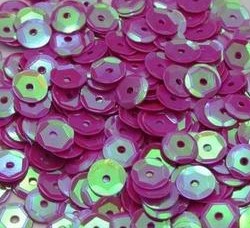 Cekiny łamane 6 mm 15g 1000szt opal fiolet