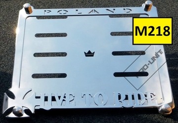 Рамка номерного знака мотоцикла SUZUKI INTRUDER VL