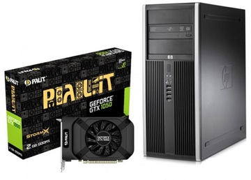 Komputer HP 8300 Elite i3 8GB RAM GTX1050 SSD