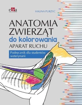 Anatomia zwierząt do kolorowania