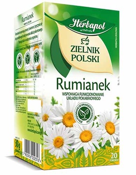 Herbata Herbapol Rumianek Zielnik Polski Ex20