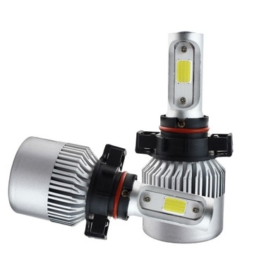 ЛАМПОЧКИ 2шт H16 5202 LED COB 8000 16000лм CANBUS