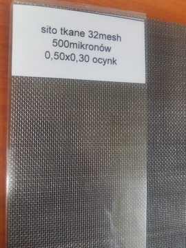 siatki 0,50x0,30 ocynk 100x100mm