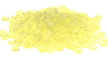 GUZIKI GUZICZKI NEONOWE ŻÓŁTE 11mm 62 kolory K109