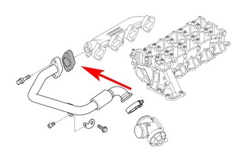 570 ПРОБКА КЛАПАНА EGR BMW E38 E39 730d 525d 530d