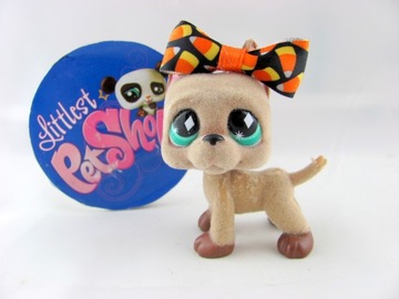 LPS Littlest Pet Shop Dog Fuzzy Dog #636.