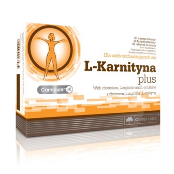 OLIMP L-KARNITYNA PLUS 300mg 80tabl ODCHUDZANIE