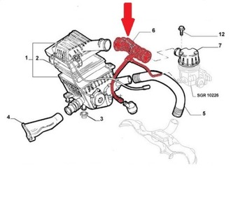 PCV FILTRU VZDUCHU FIAT PALIO SIENA 46478774