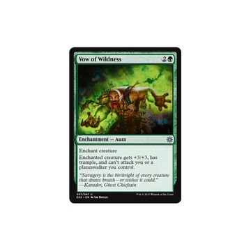 MTG 4x Vow of Wildness (Uncommon)