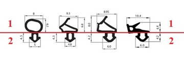 10м+Клей Оконный уплотнитель KAL-8 ALUPLAST