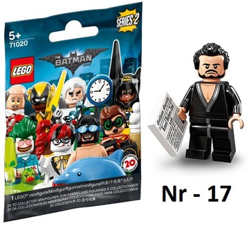 LEGO 71020 MINIFIGURES BATMAN 2 GENERAŁ ZOD nr 17