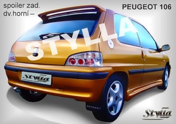 Спойлер спойлер для Peugeot 106 3/5 dw hb 08/1991--