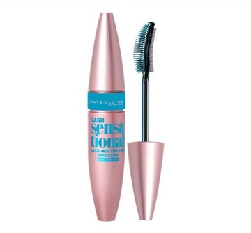 MAYBELLINE LASH SENSATIONAL Черная водостойкая тушь для ресниц