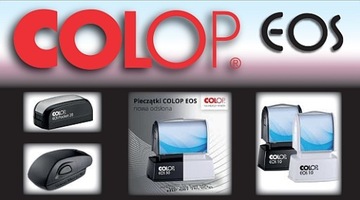 COLOP EOS 20 STAMP DESKTOP КОРПОРАТИВНАЯ РОЗОВАЯ РАМКА