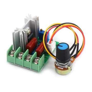РЕГУЛЯТОР ОБОРОТОВ ДВИГАТЕЛЯ ОДНОФАЗНОГО НАПРЯЖЕНИЯ МОЩНОСТИ 2000W 230V AC