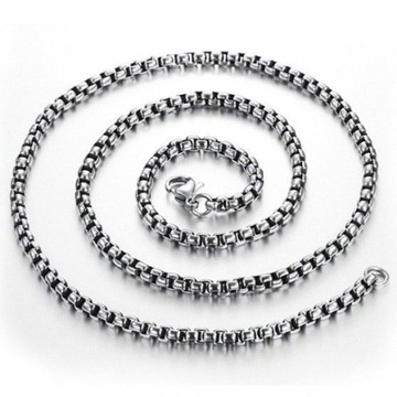 DUŻY MŁOT THORA + ŁAŃCUSZEK STAL 316L JAKOŚĆ