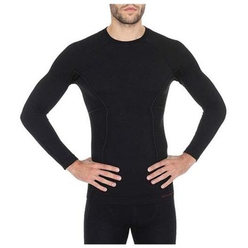 BLUZA BRUBECK ACTIVE WOOL LS12820 MĘSKA M