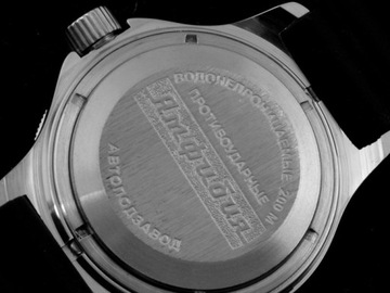 ЧАСЫ ВОСТОК АВТОМАТИЧЕСКИЕ ДАЙВЕРСКИЕ АМФИБИЯ 120512 DIVER