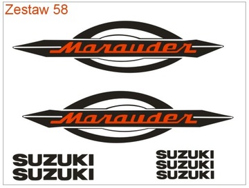 Наклейки Suzuki Inrupter Marauder VX 800 Savage