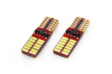HIT CAN BUS Postojówki LED W5W T10 24SMD OLSZTYN