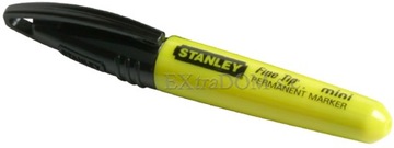 Маркер STANLEY Mini, черный, круглый наконечник