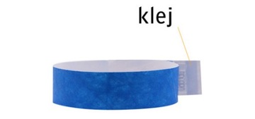 БУМАЖНЫЕ БРАЛЕТЫ 1000 шт. С ЧЕРНЫМ ПРИНТОМ.