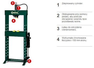 Гидравлический пресс COMPAC FP16 (16 тонн) АКЦИЯ