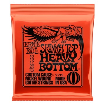 STRUNY ERNIE BALL 2215 10-52 DO ELEKTRYKA + KOSTKI