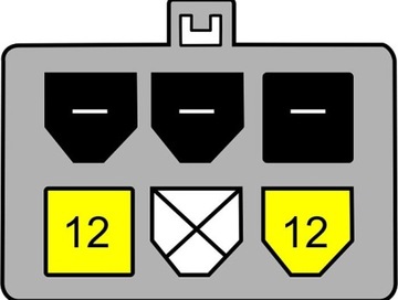 Adapter zasilania 6pin z SATA karta graficzna ATX