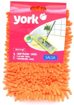 MOP PŁASKI MIKROFIBRA SALSA YORK - ZAPAS