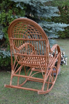 ПЛЕТЕНОЕ КРЕСЛО-КАЧАЛКА 'KING II' WICKER ROCKER