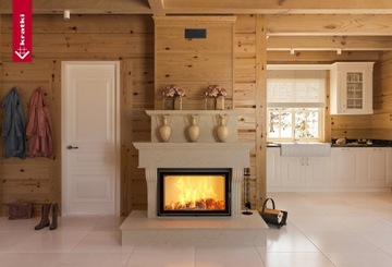 фото ориг. №3, Fireplace aerial steel grilles lucy 12 kw 200 black