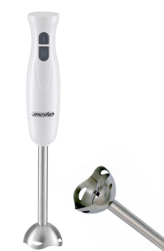MESKO MS4619 METALOWY BLENDER RĘCZNY ROZKŁADANY 2 PRĘDKOŚCI 300W