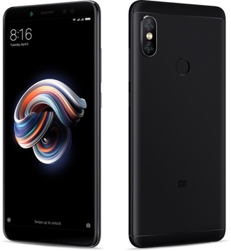 Смартфон XIAOMI Redmi Note 5 4/64 ГБ 5,99 дюйма, черный