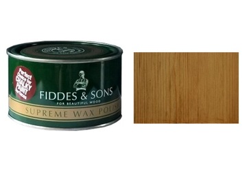 FIDDES Wosk do drewna mebli antyków SUPREME WAX STRIPPED PINE sosna 400ml