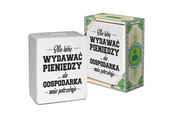 SKARBONKA NIE LUBIĘ WYDAWAĆ PIENIĘDZY ALE GOSPO